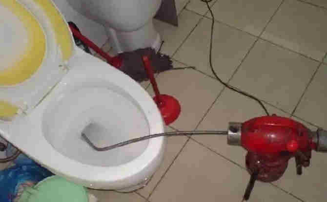 紫金马桶通下水